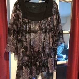 Zara silk blouse